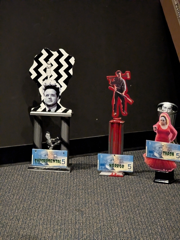 Three of the awards